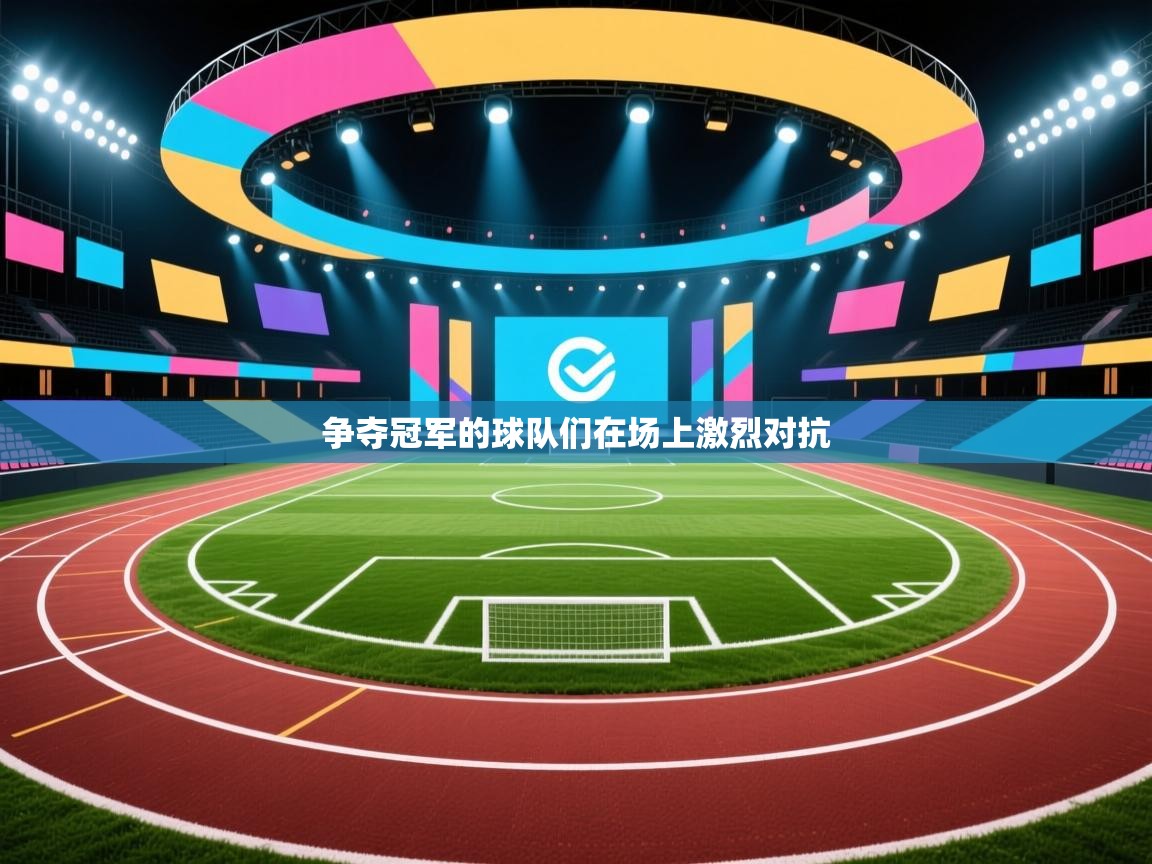 争夺冠军的球队们在场上激烈对抗